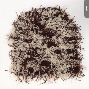 1pc unisex messy knit beanie with ins style cold hat boho